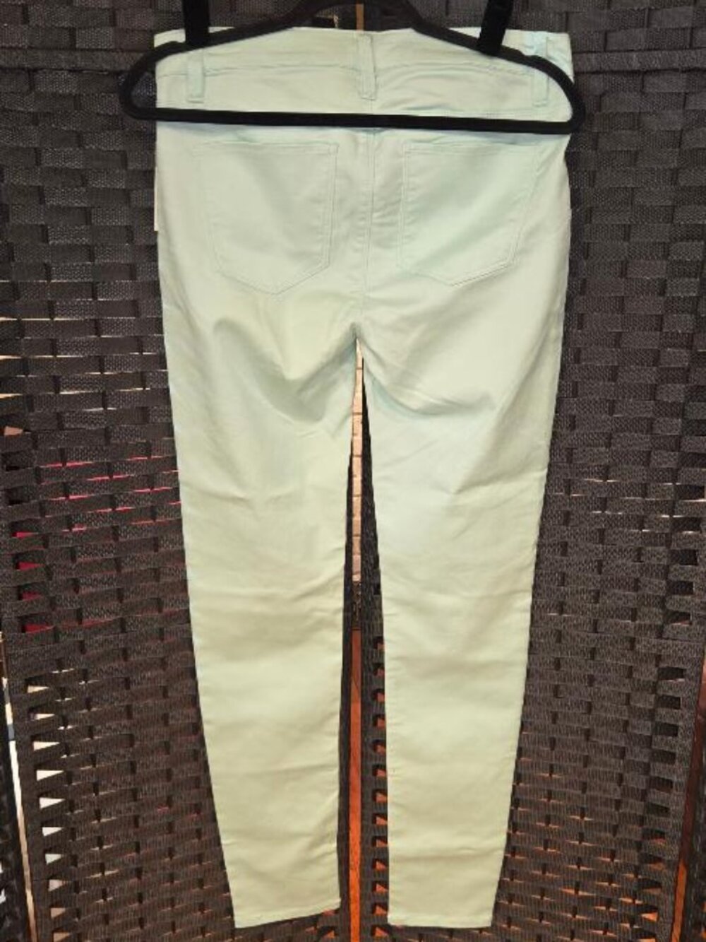 Design Lab Lord & Taylor Mint Green Skinny Jeans - Picture 5 of 6